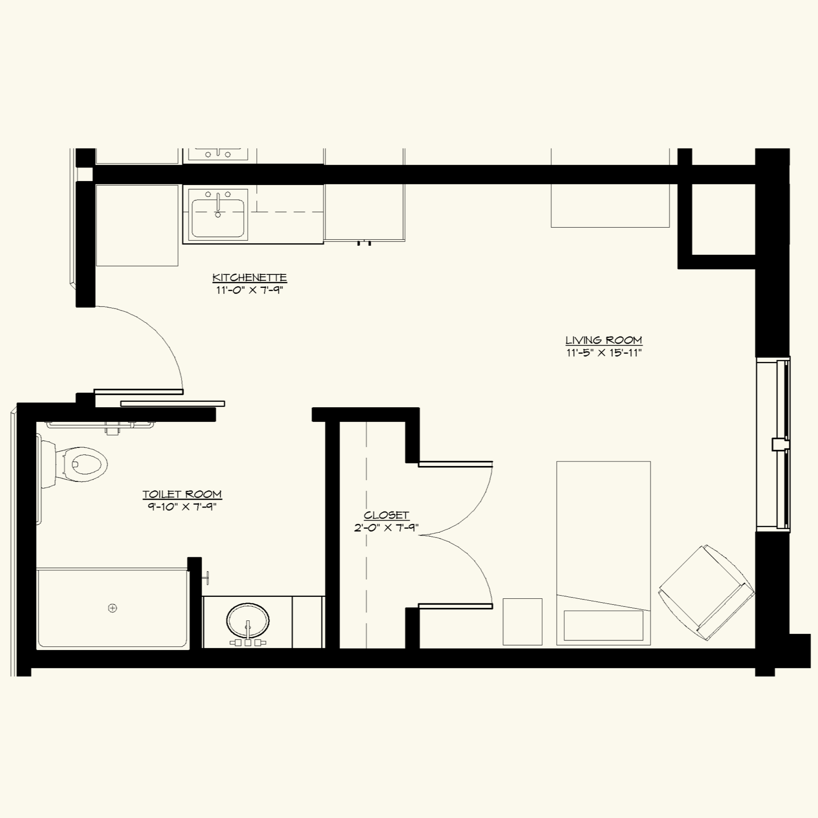 Studio layout