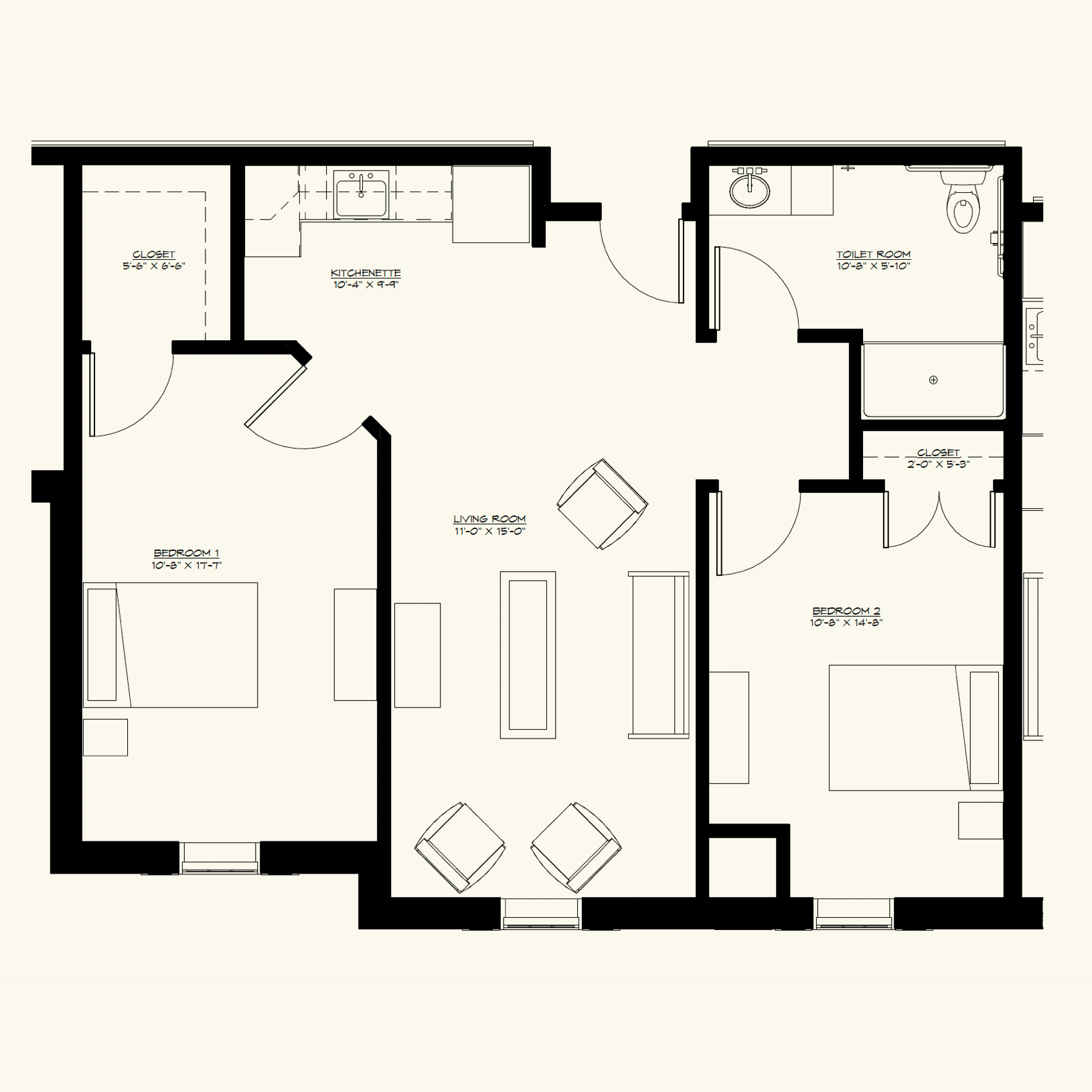 Two bedroom