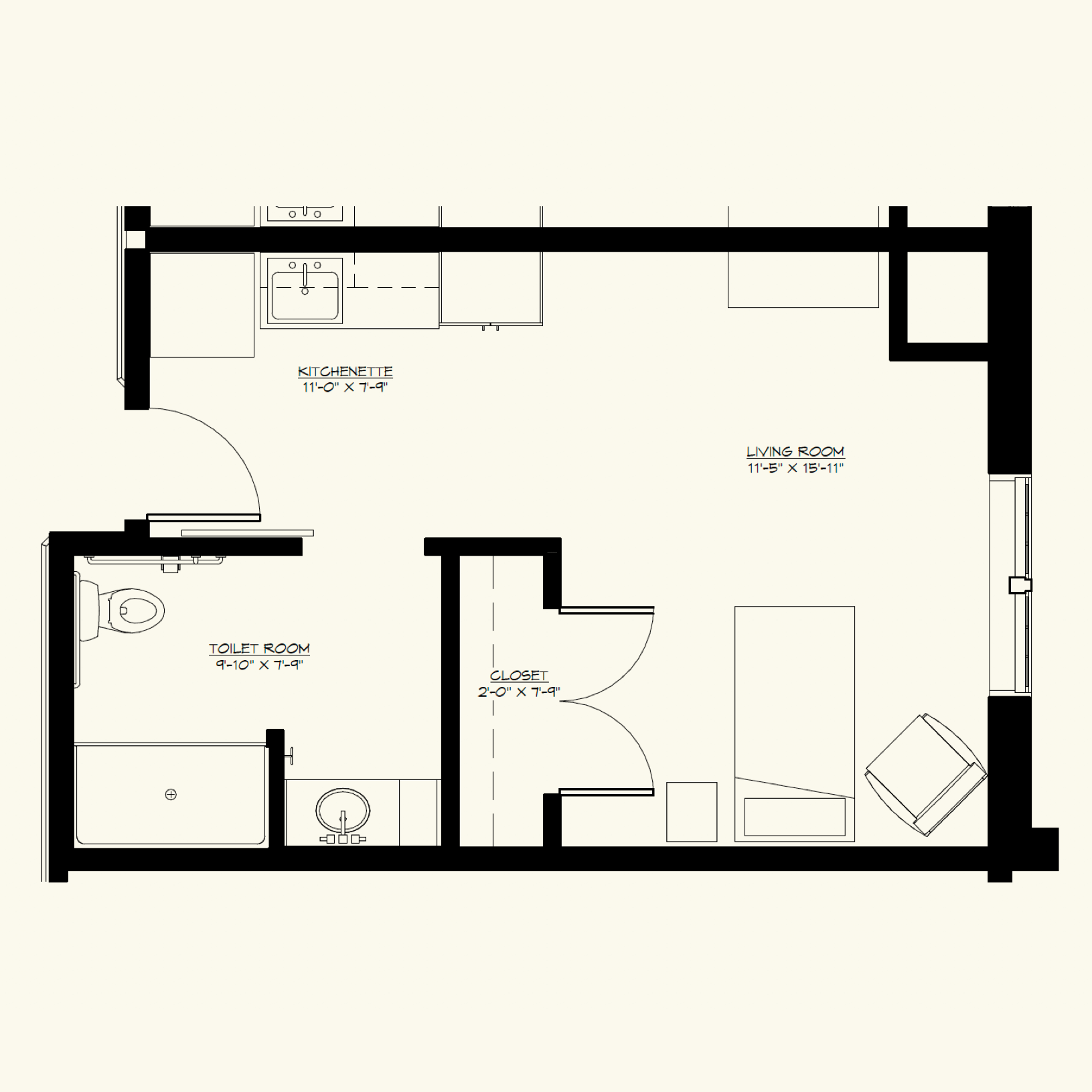 Studio layout