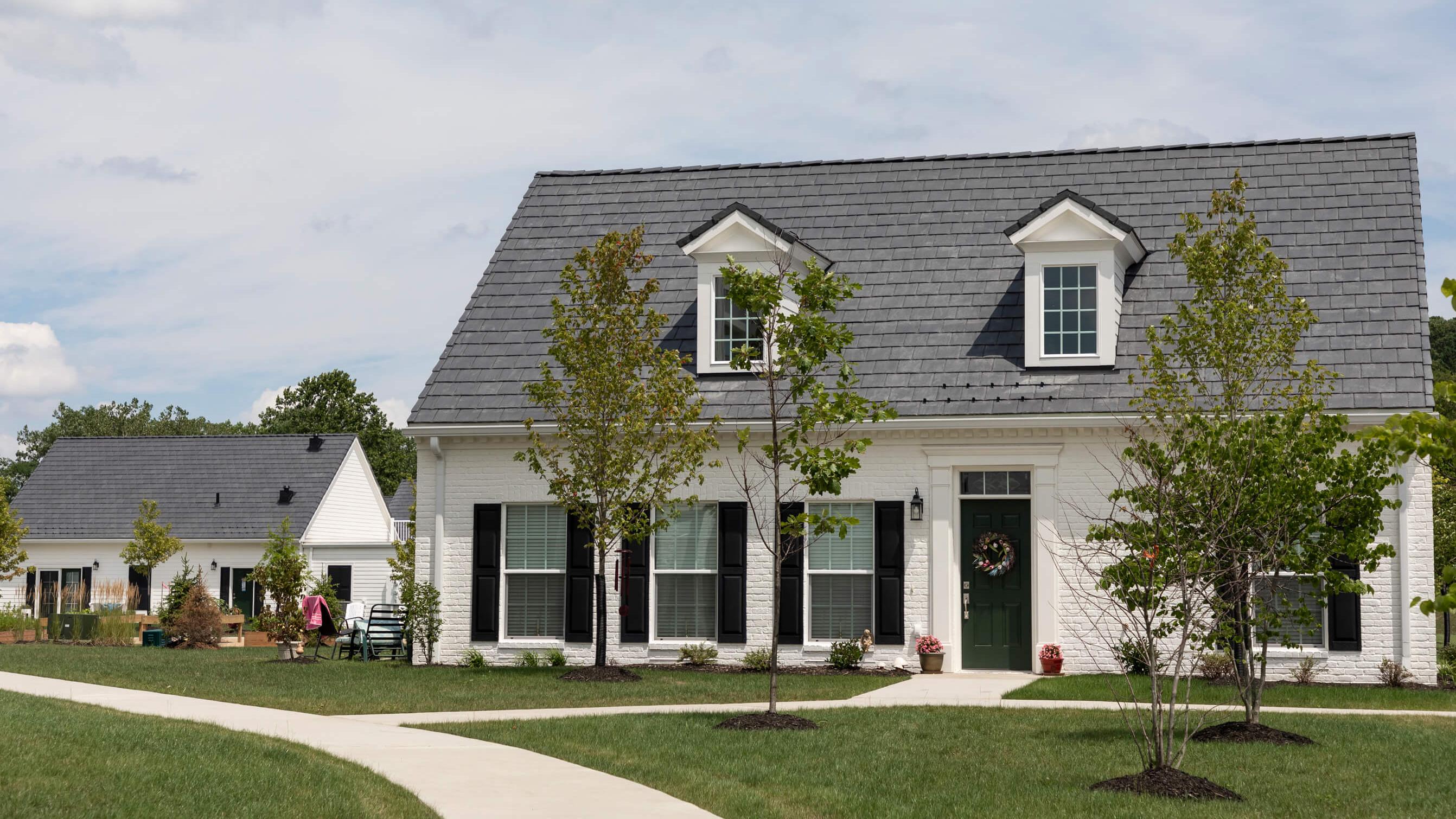 exterior view of ashton commons cottage