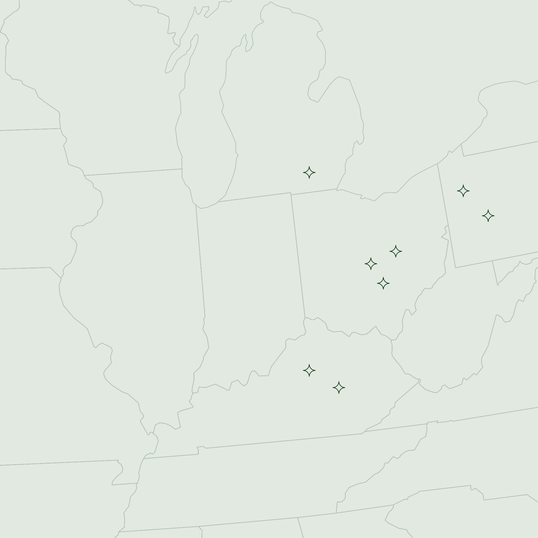 Map of Continental Communities 