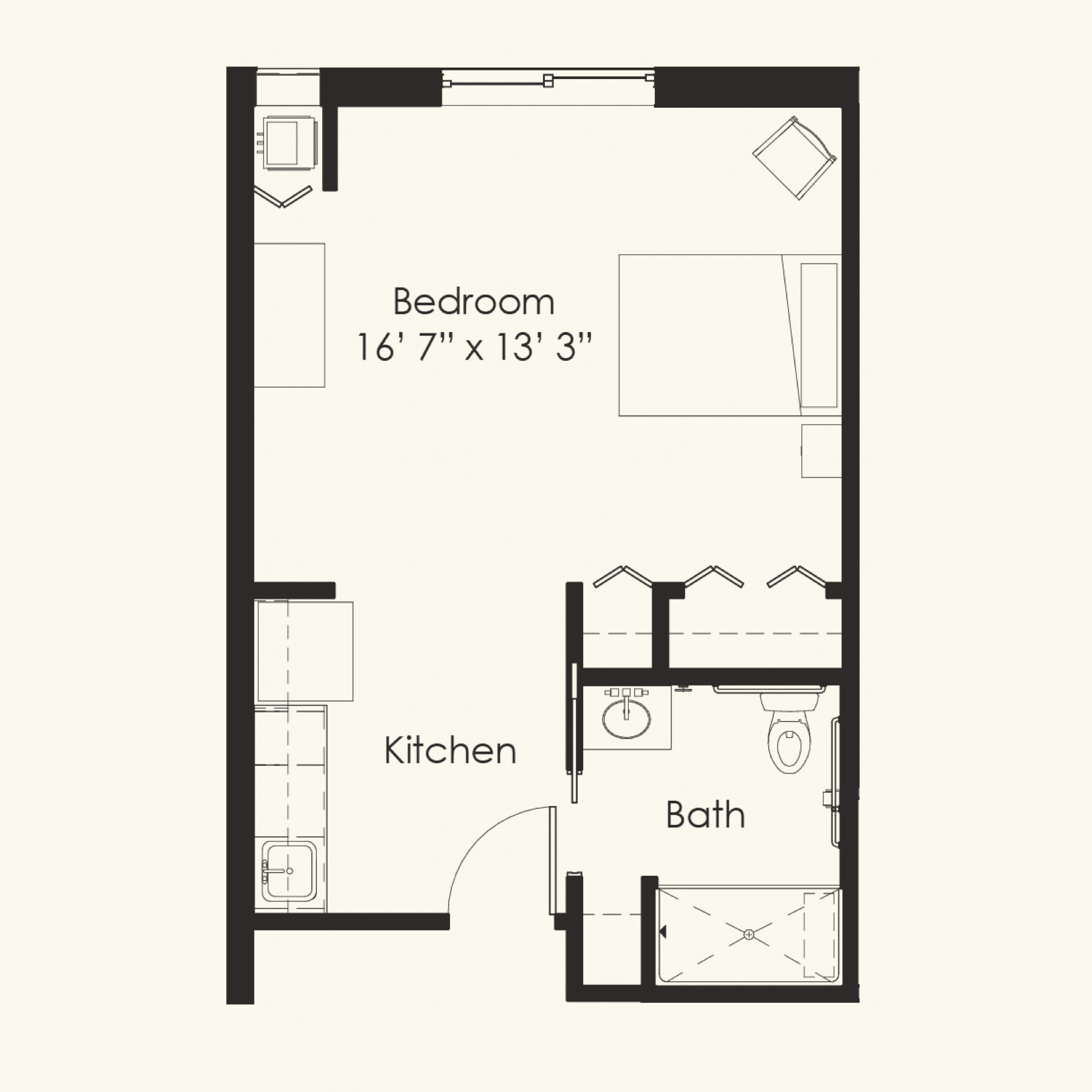 studio layout